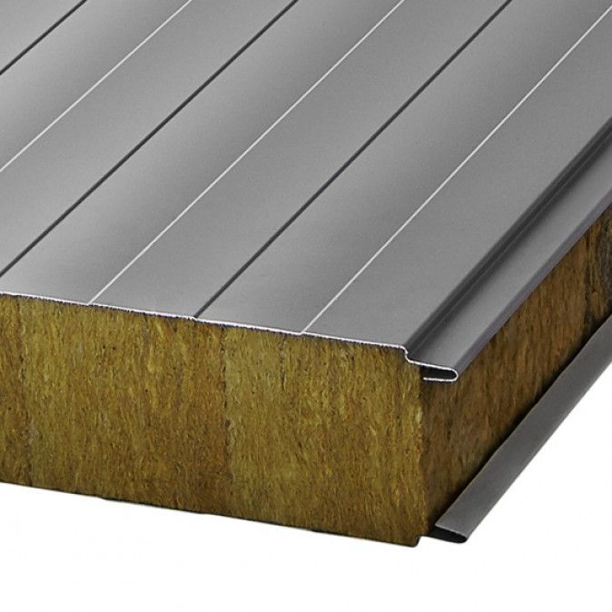 Sandwichelement mineralull Standard ST – vegg og tak